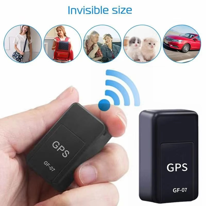 GPS Positioner GF07 Mini Tracking Positioner Rea!Time Tracking Remote Vehicle Positioning Mobilerecording Listening anti Loss