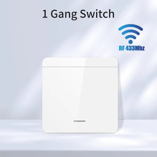 Wifi Smart Switch for Led Lighting Tuya Smart Life RF 433Mhz Remote Voice Control Alexa Google Alice 1/2/3 Gang Wireless Switch
