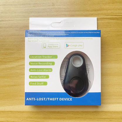 Mini Fashion Smart Dog Pets Bluetooth 4.0 GPS Tracker Anti-Lost Alarm Tag Wireless Child Bag Wallet Key Finder Locator